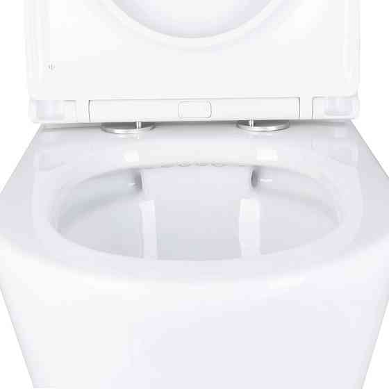 Унітаз-компакт Mixxus BEVEL-0405-R 605х370х800mm, система змиву RIMLESS   ( MI6728 ) 32377 Харьков