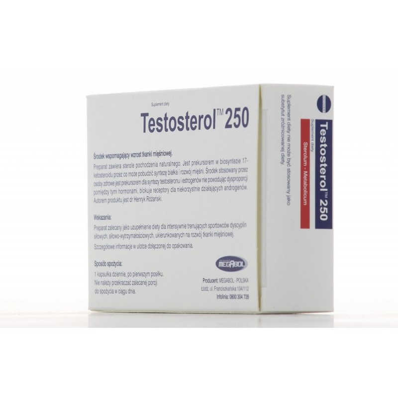 Бустер тестостерона Megabol Testosterol 250 (natural prohormony) 30 cаps Луцк - изображение 2