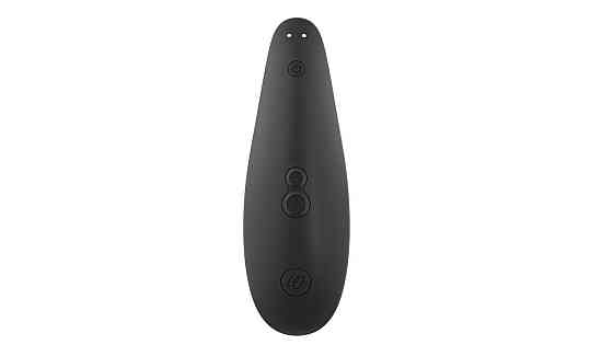 Вакуумний кліторальний стимулятор Womanizer Classic 2 - Black, 10 режимів, функція Afterglow Sex Aura Київ
