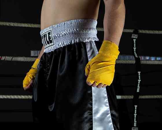 Бінти для боксу TITLE Boxing Mexican Style 180" Gold (4.5м.) Кам'янське