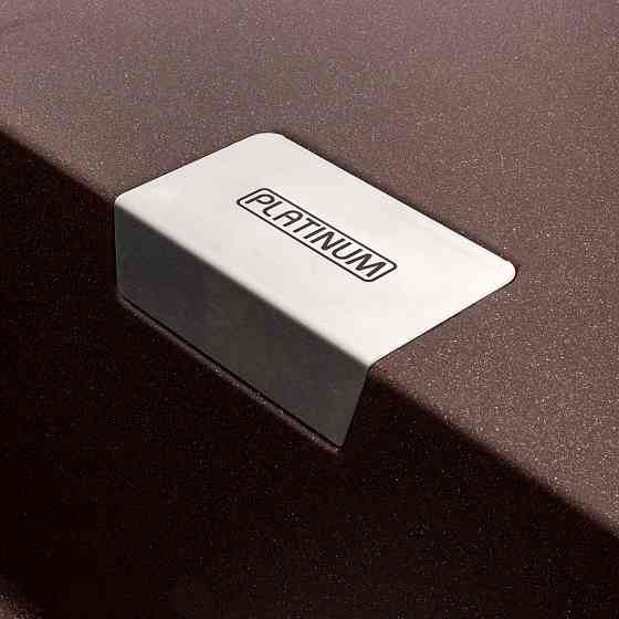 PLATINUM Гранітна мийка для кухні Platinum 8650 DIAMOND матова (мокко) Київ