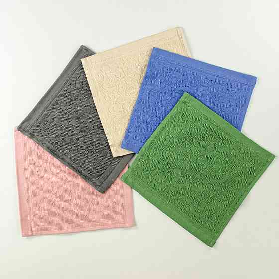Кухонна жакардова серветка GM Textile 25х25см 380 г/м2 (Блакитний) Суми