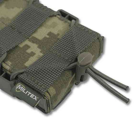 Відкритий тактичний підсумок під 1 магазин Militex Pixel. Відкритий одинарний підсумок для магазинів Київ