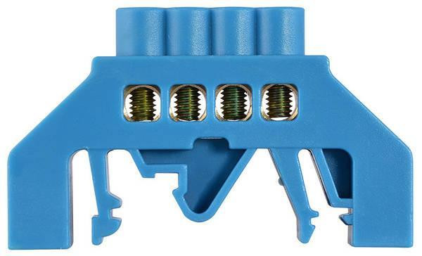 Нульова шина  4 отв. в ізоляціі Харків - фото 1