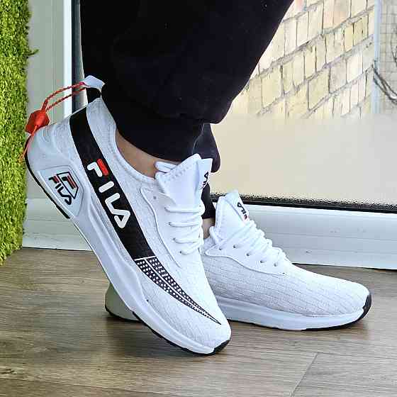 Кроссовки FILA Белые Женские Фила Тканевые (размеры: 40,41,42,43) Днепр