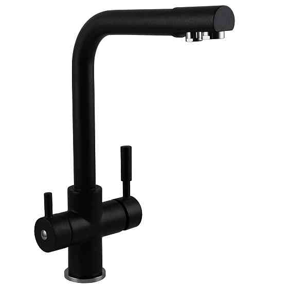 Змішувач для кухні під осмос Globus Lux LAZER GLLR-0888-1-ONIX (000011311) Київ