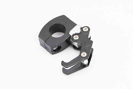 Гачок речовий (метал) подвійний, кріплення на кермо TUNING, ЧОРНИЙ Київ