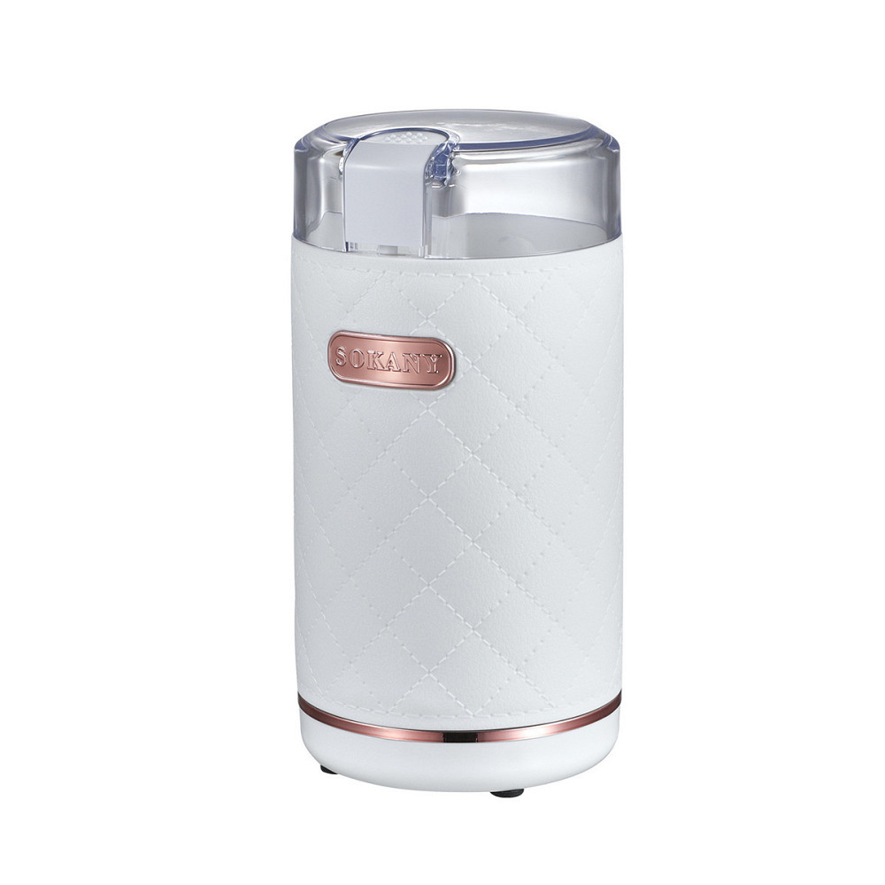 Кофемолка электрическая Sokany 150 Вт Белая Lugi SK-3027W Киев - изображение 6