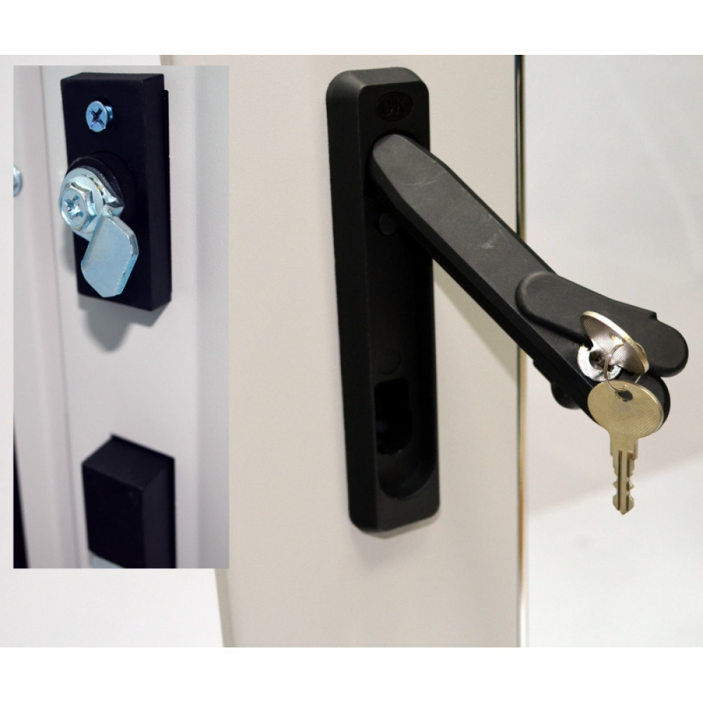 Шафа серверна CMS 33U 610 х 1055 UA-MGSE33610MG посилена для мережевого обладнання Київ - фото 9