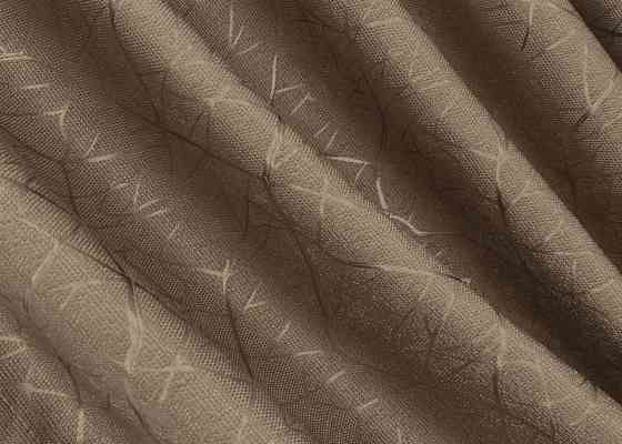 Комплект готових штор VR-Textil Льон Савана № 688ш Коричневий 200х270 см 2 шт (32-296) Київ