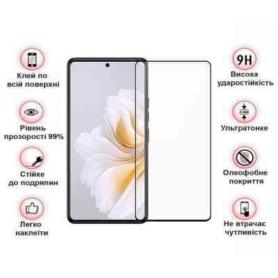 Скло захисне BeCover Tecno Camon 20 Pro (CK7n) Black (709745) Вінниця