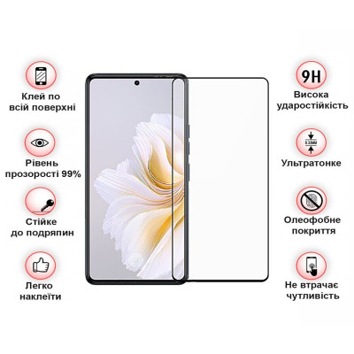 Скло захисне BeCover Tecno Camon 20 Pro (CK7n) Black (709745) Вінниця - фото 4
