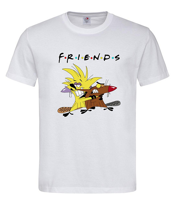 Футболка “Friends” Белый, M Городище - изображение 1