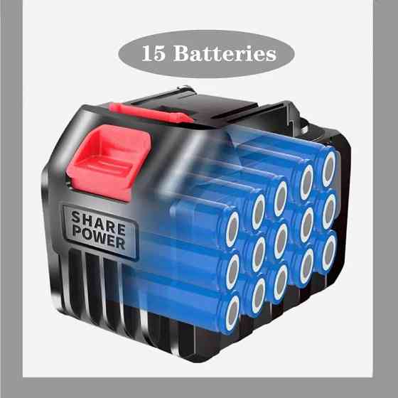 Литий-ионная аккумуляторная батарея Besttool 21V (120204866) (120204866) Киев