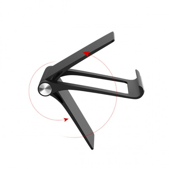 Складна підставка для телефону пластикова (чорна) Вінниця - фото 2