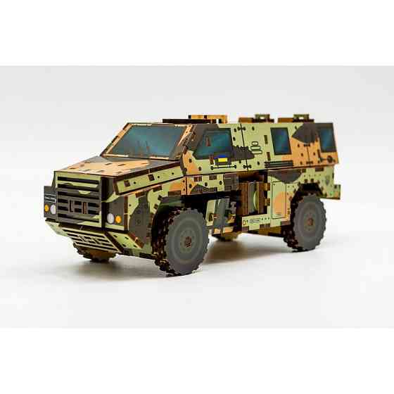 Дерев'яний 3D конструктор "Бушмастер" 139-0209, 139 деталей Вінниця