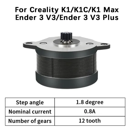 Кроковий двигун для екструдера Creality K1, K1C, K1 Max, Ender 3 V3 та Ender 3 V3 Plus Київ