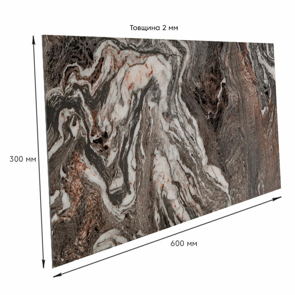 Самоклеюча стінова PET плитка 600х300х2мм SW-00002313 Київ - фото 3