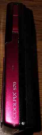 Фотоапарат цифровий Nikon COOLPIX S70 Red. Київ