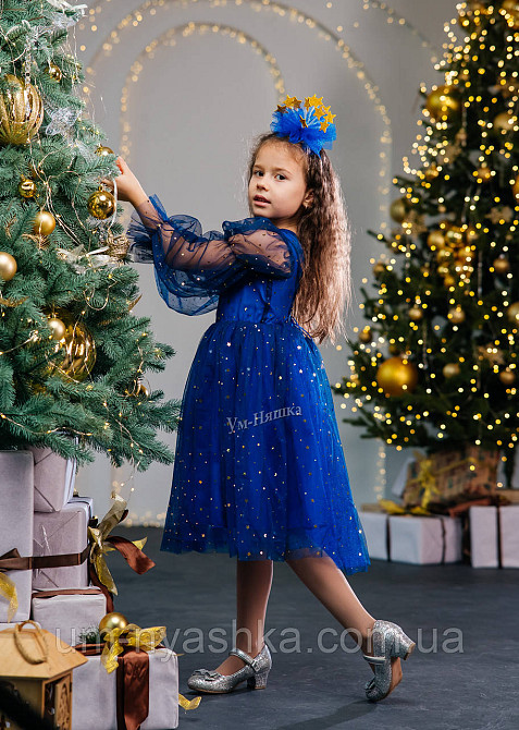 Детское нарядное платье со звездочками костюм Звездочки Ноченьки Кривой Рог - изображение 4