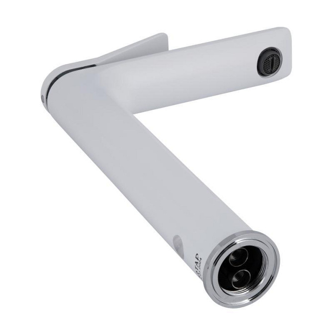 Змішувач для раковини Qtap Presto QTPRE269CRW45577 (k35), одноважільний, високий, Chrome/White Харків - фото 3