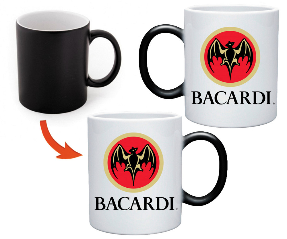 Оригинальный подарок, BACARDI, чашка хамелеон с тематическим принтом Одесса - изображение 1