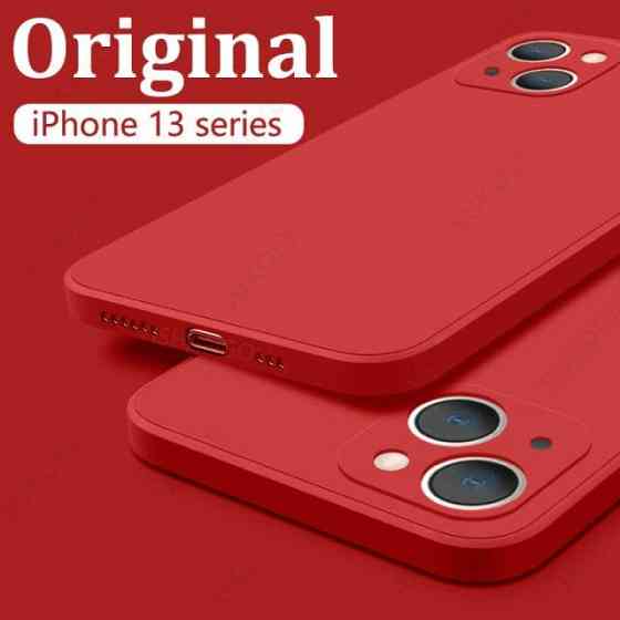 Чохол для iphone 13 Silicone Liquid Case Red Київ