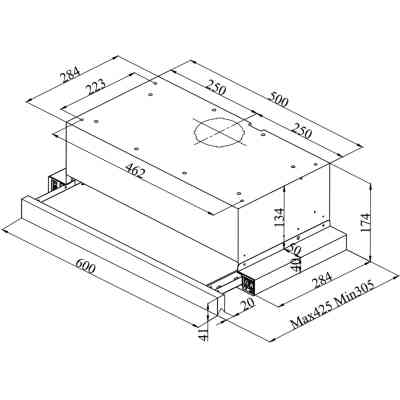 Витяжка кухонна Beko HNT61310X Вінниця
