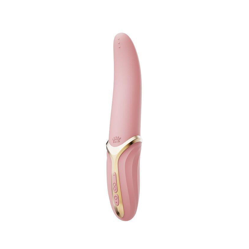 Вибратор Zalo – EVE Sakura Pink, вибрация + ротация, имитация язычка, подогрев до 39 °C Sex Aura Киев - изображение 5