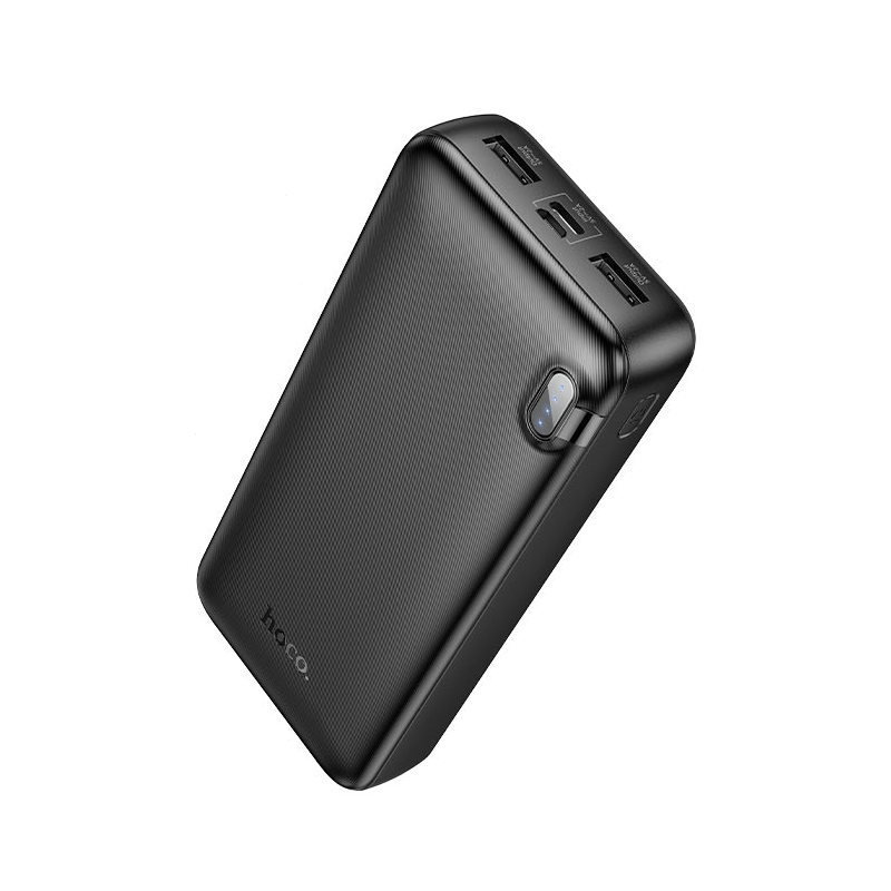 Внешний аккумулятор HOCO J128A Powerful power bank (20000mAh) Black Киев - изображение 1