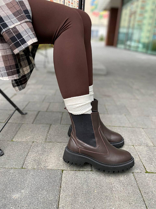Garti Черевики жіночі GARTI 361 шоколадні (зима, шкіра натуральна) (6014) Коломыя - изображение 3