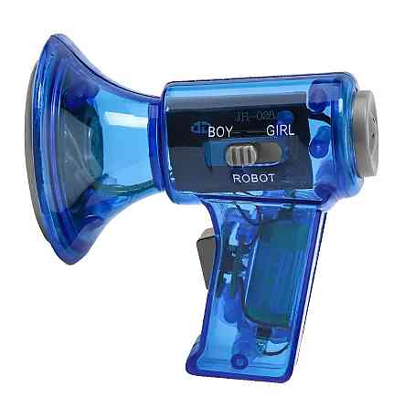 Іграшковий рупор зі зміною голосу, рупор для дітей з режимами чоловічий, жіночий та голос робота Київ