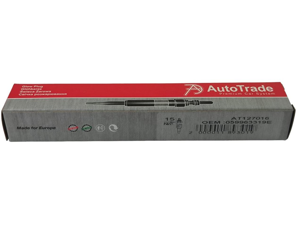 Свічка Audi A4 B7, B8, B9, VW Golf V, Passat B7 1.6-3.0 TDI (4.4V) Мукачево - фото 2