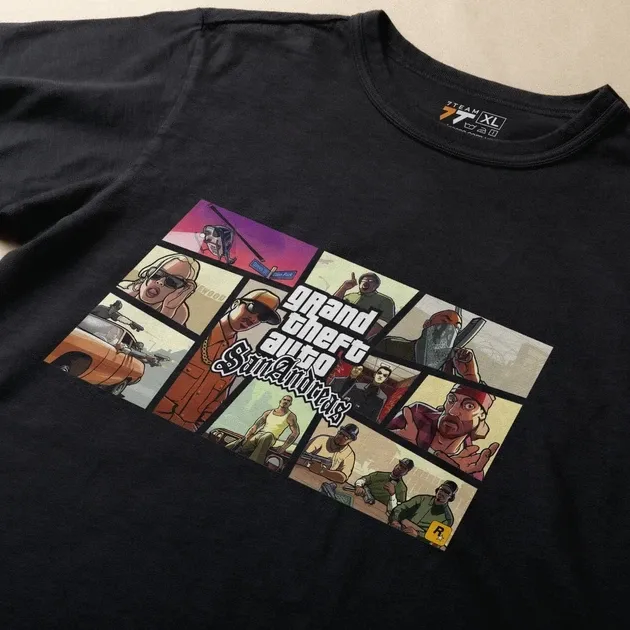 Футболка для подростка мальчика с принтом GTA 140an Andrea140 #4 Размер 160 Anime10886 Днепр - изображение 3