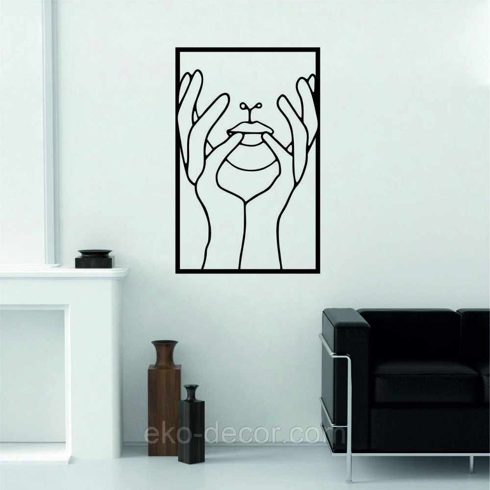 Декоративне настінне Панно «Жінка», Декор на стіну Київ - фото 4