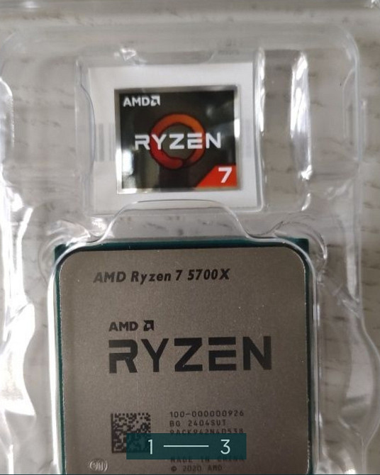 Процессор: Ryzen 7 5700x 8 ядер 16 потоков , 32 кэш. Киев - изображение 3