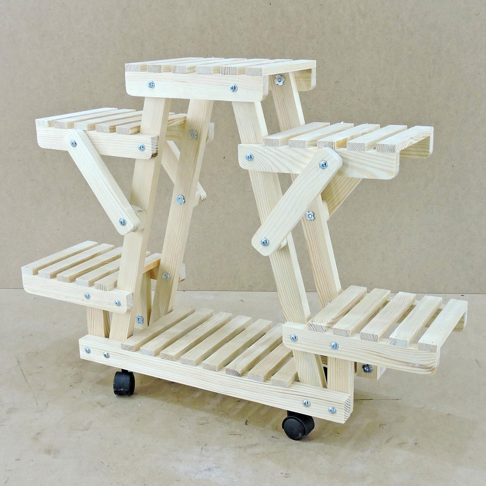 Підставка для квітів "Тулуза" на коліщатках бланже Миколаїв - фото 6