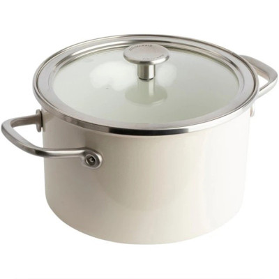 Каструля KitchenAid Steel Core 20 см 3,7 л мигдалевий крем (CC003266-001) Вінниця - фото 1
