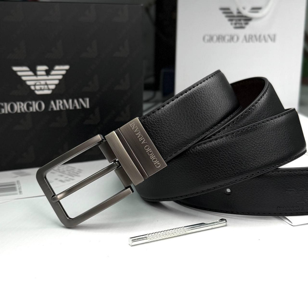 Подарочный набор ремень и кошелек Armani (305) Киев - изображение 7