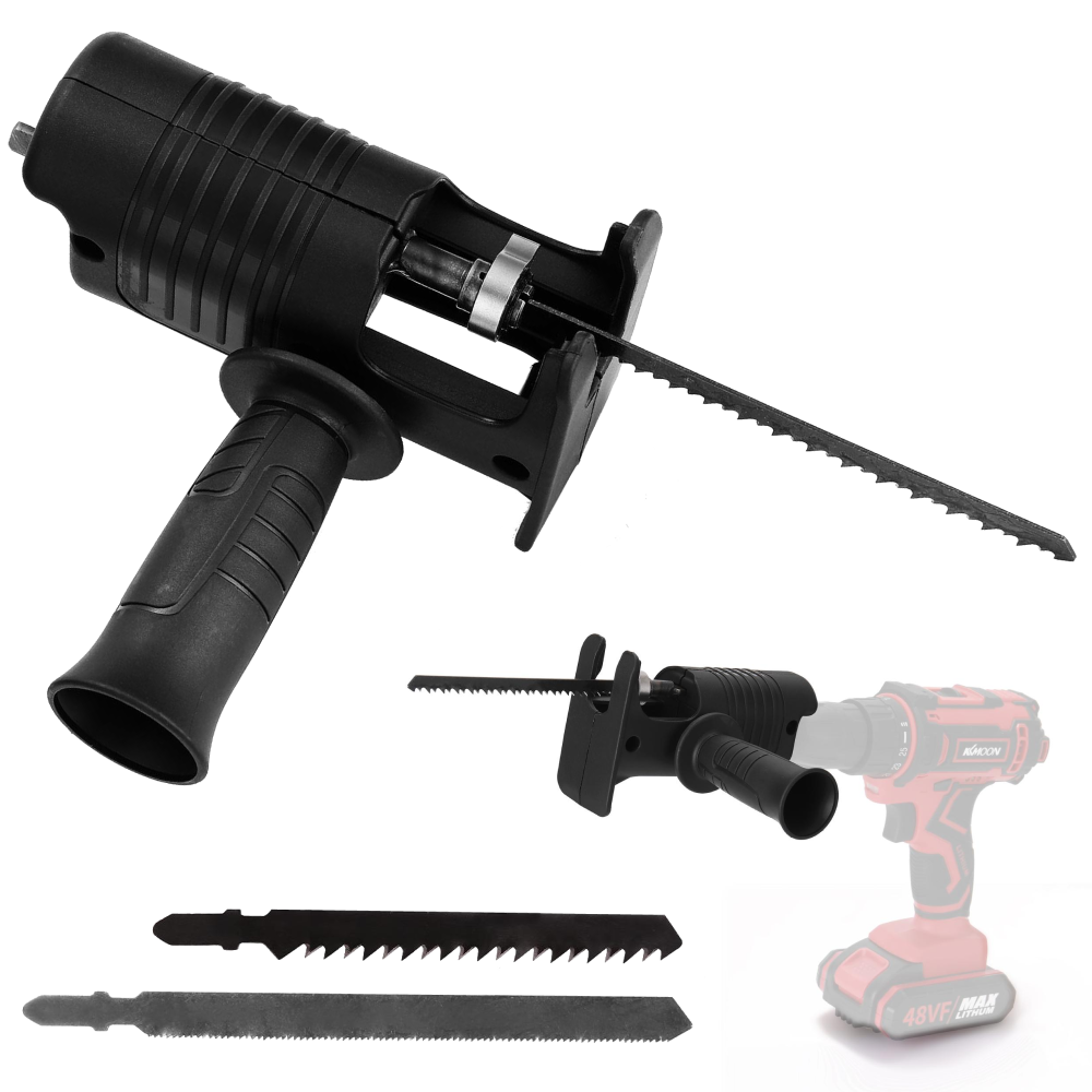 Насадка Лобзик на дриль зі швидкознімним механізмом та полотнами SBR Київ - фото 1