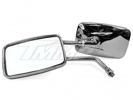 Зеркала мото (прямоугольные) (mod:МТ) (хром, 1 см) -2 Мукачево