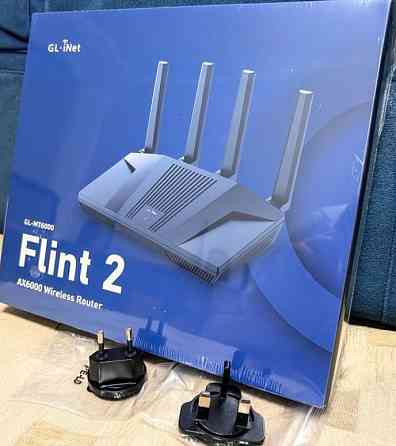 Роутер GLiNet Flint 2 Gl - Mt 6000 openwrt Wi-Fi 6 5.Новий Київ