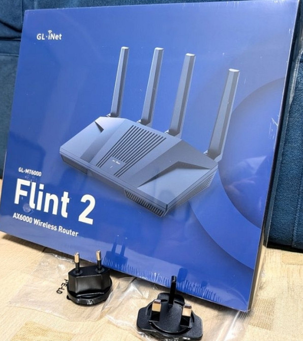 Роутер GLiNet Flint 2 Gl - Mt 6000 openwrt Wi-Fi 6 5.Новий Київ - фото 3