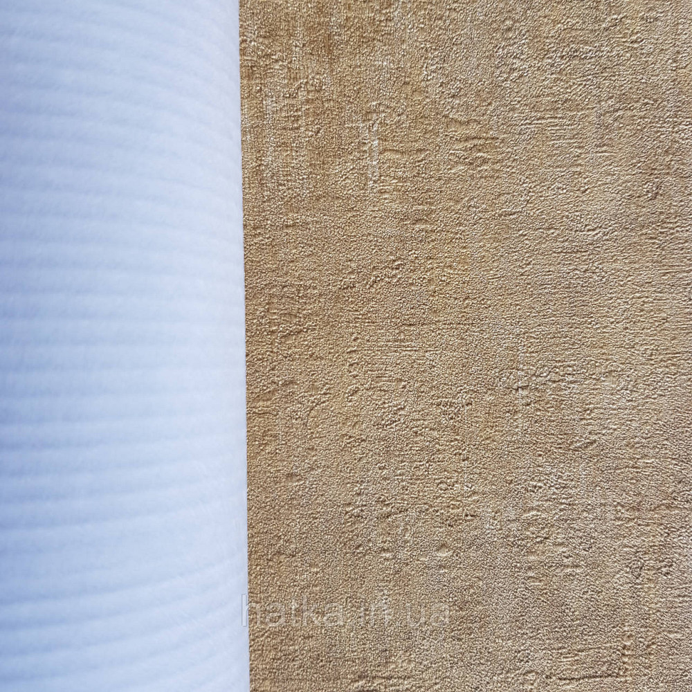 Шпалери вінілові на флізелін Rasch Factory 0.53х10,05 під штукатурку під бетон жовті золотисті 429312 Київ - фото 3