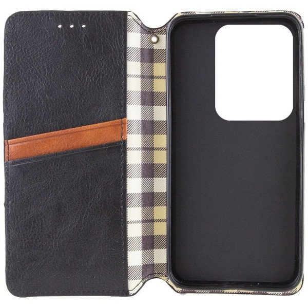 Чохол-книжка для смартфона Rubic Leather for Xiaomi Redmi Note 13 Pro 5G/POCO X6 5G Black Київ - фото 3