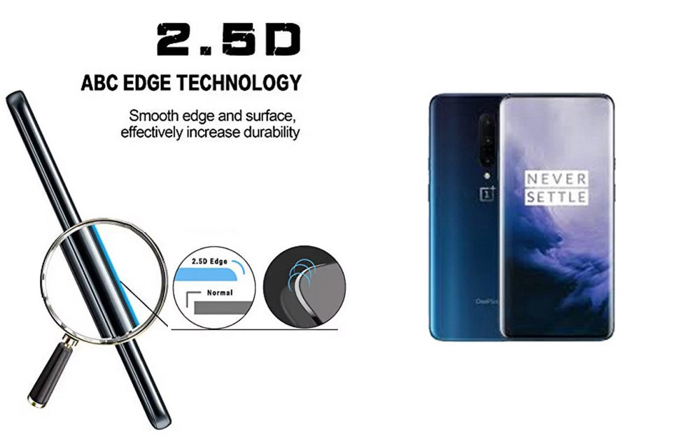 Захисне скло ArmorGlass для OnePlus 7 Pro – стійке до подряпин та ударів Київ - фото 2