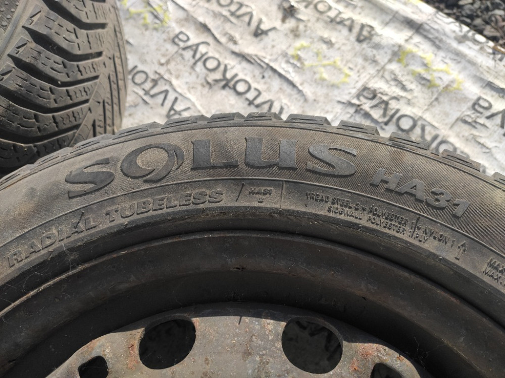 Диск з шиною 195/55 R15 Kumho Solus HA31 Skoda Fabia (6Q0601027M) Ковель - фото 4