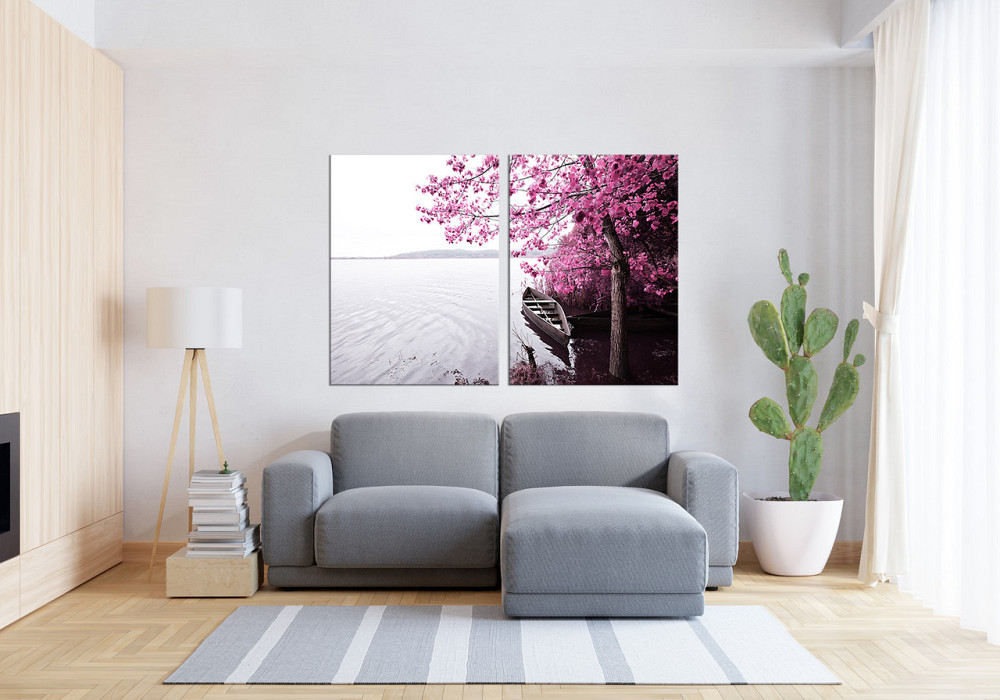 Модульная картина в гостиную / спальню  Озеро  TLV-2_039 Киев - изображение 3