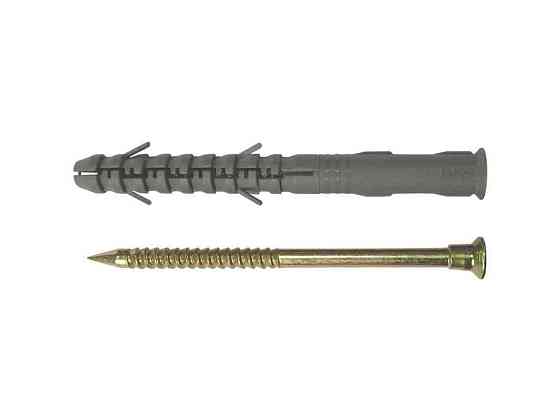 Дюбель 10х115 забивной полипропиленовый 50шт арт.62 ТМ Fasteners House   Solmir Solmir Solmir Київ