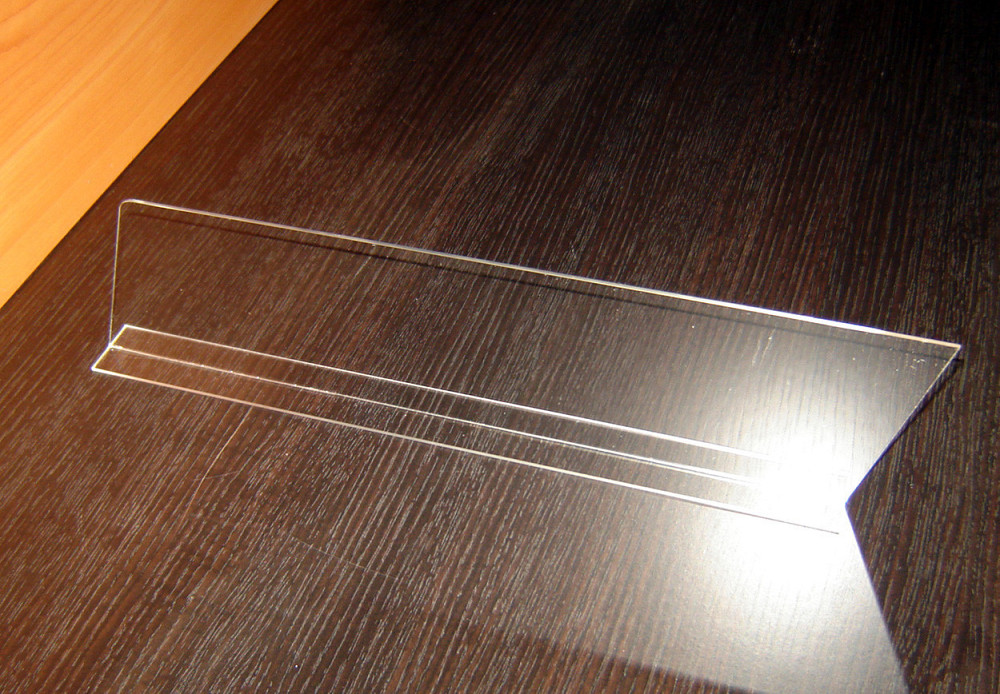 Полочный делитель на наклонную полку 413х112 толщиной 2 мм Киев - изображение 5